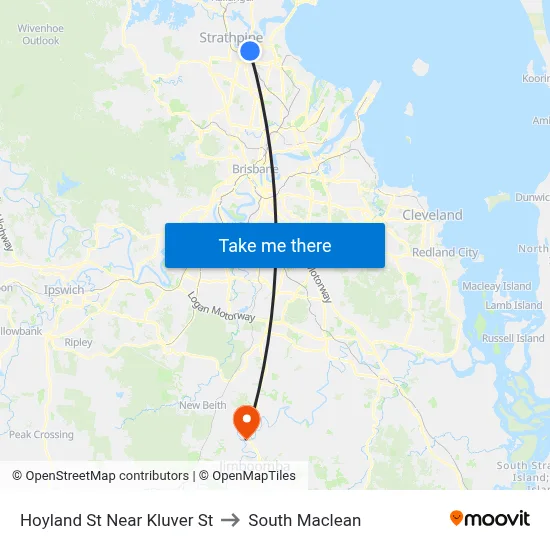 Hoyland St Near Kluver St to South Maclean map