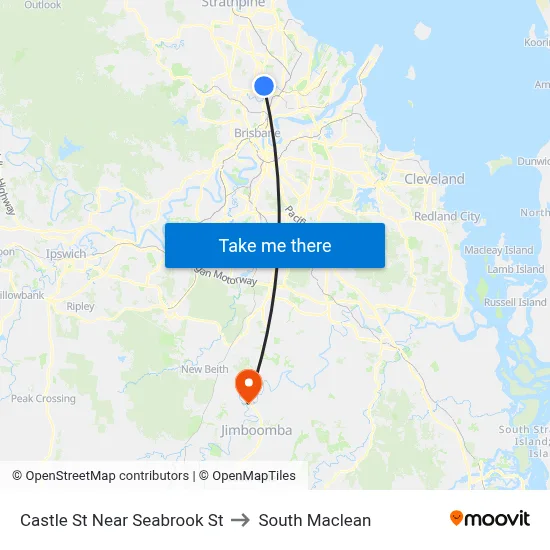Castle St Near Seabrook St to South Maclean map