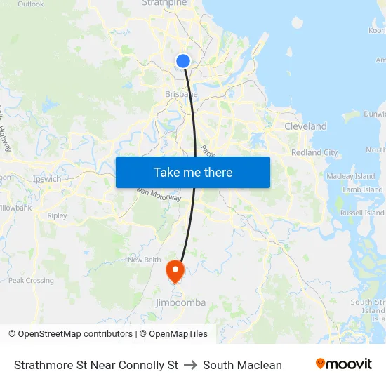 Strathmore St Near Connolly St to South Maclean map