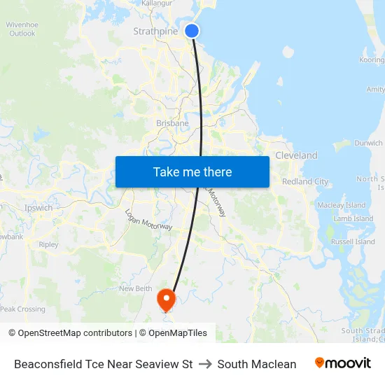 Beaconsfield Tce Near Seaview St to South Maclean map