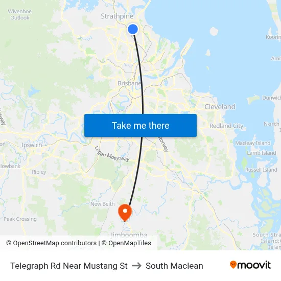 Telegraph Rd Near Mustang St to South Maclean map