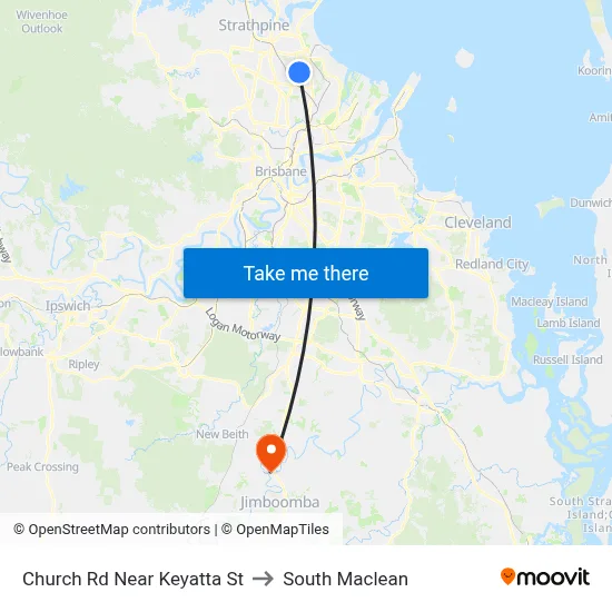 Church Rd Near Keyatta St to South Maclean map