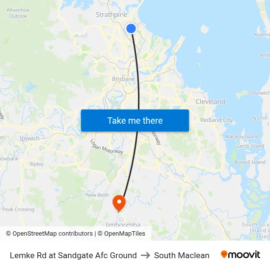 Lemke Rd at Sandgate Afc Ground to South Maclean map