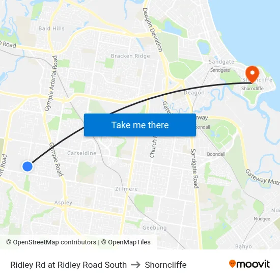Ridley Rd at Ridley Road South to Shorncliffe map