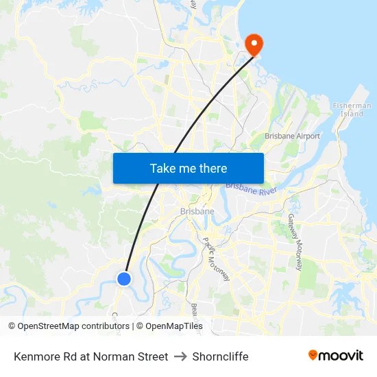 Kenmore Rd at Norman Street to Shorncliffe map