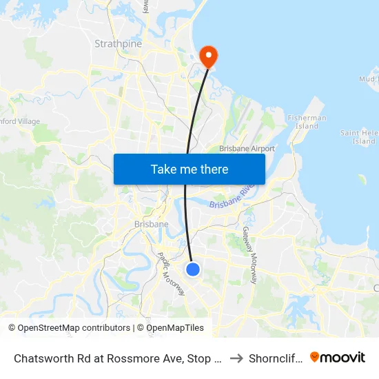 Chatsworth Rd at Rossmore Ave, Stop 32 to Shorncliffe map