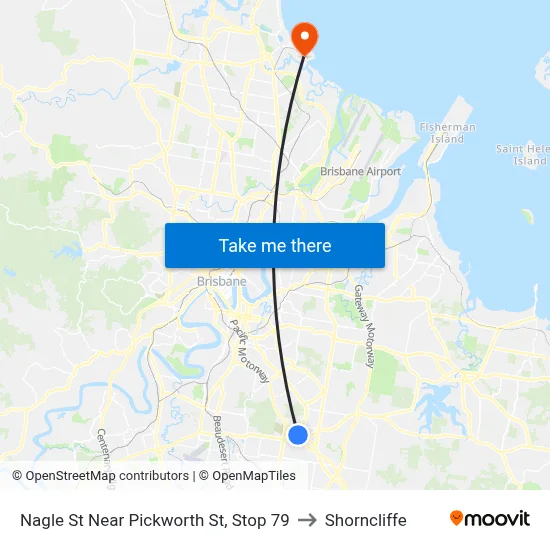 Nagle St Near Pickworth St, Stop 79 to Shorncliffe map