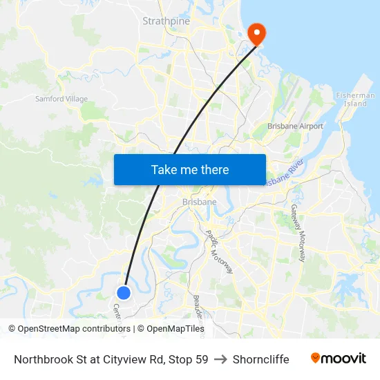 Northbrook St at Cityview Rd, Stop 59 to Shorncliffe map
