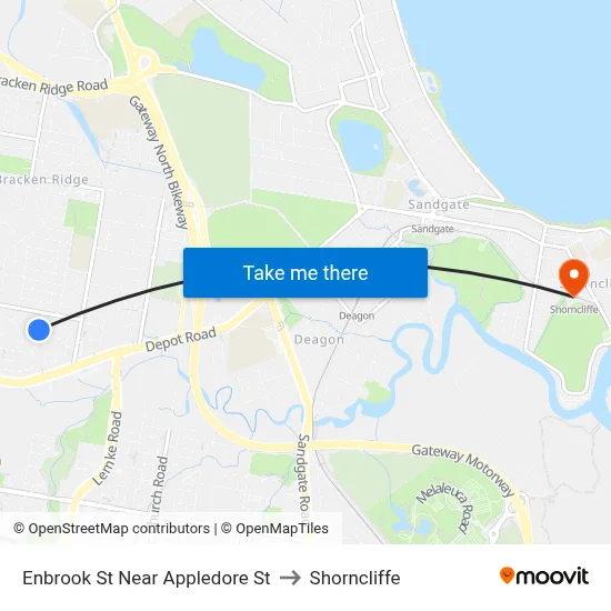 Enbrook St Near Appledore St to Shorncliffe map