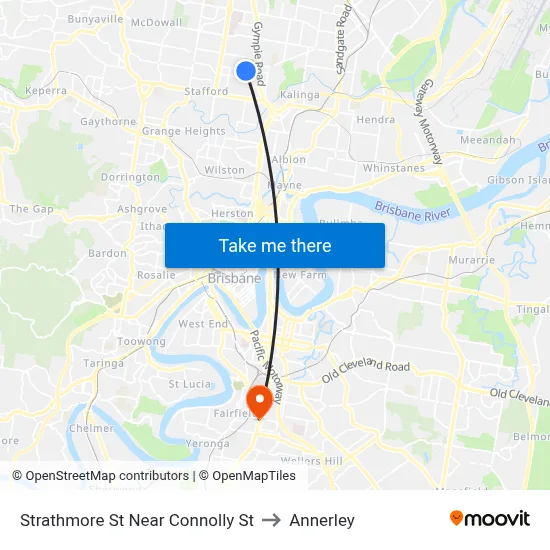 Strathmore St Near Connolly St to Annerley map