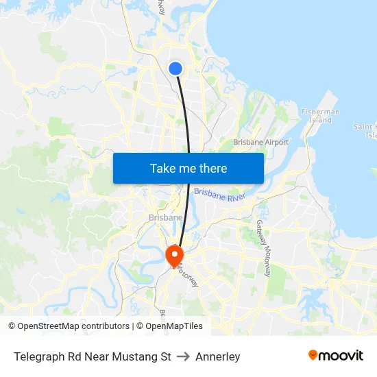 Telegraph Rd Near Mustang St to Annerley map