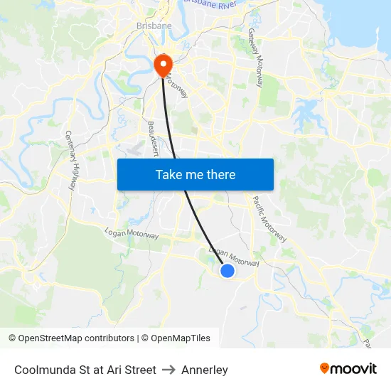Coolmunda St at Ari Street to Annerley map