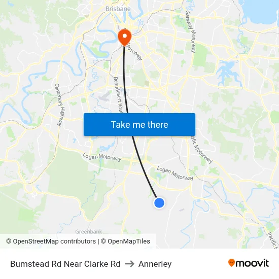 Bumstead Rd Near Clarke Rd to Annerley map