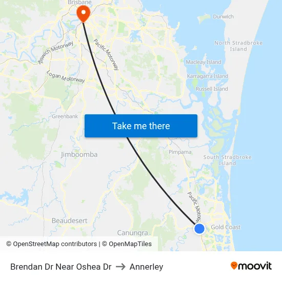 Brendan Dr Near Oshea Dr to Annerley map