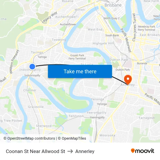 Coonan St Near Allwood St to Annerley map