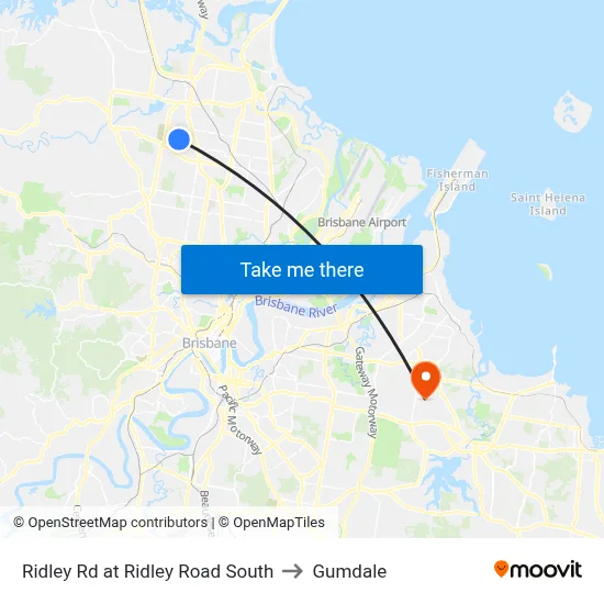 Ridley Rd at Ridley Road South to Gumdale map