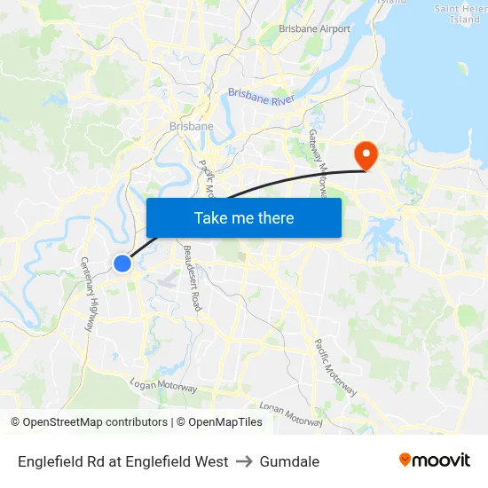 Englefield Rd at Englefield West to Gumdale map