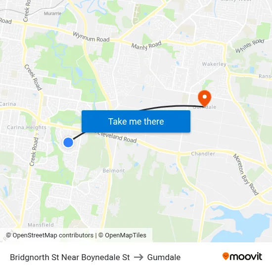 Bridgnorth St Near Boynedale St to Gumdale map