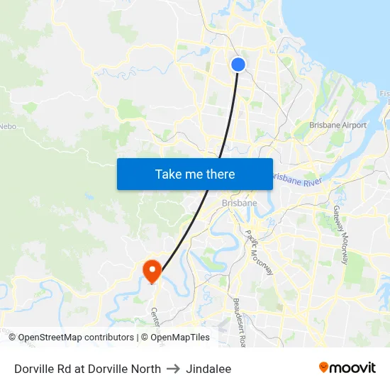 Dorville Rd at Dorville North to Jindalee map