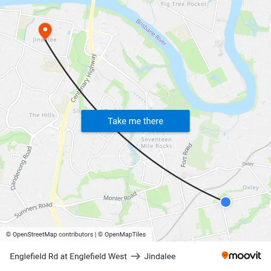 Englefield Rd at Englefield West to Jindalee map