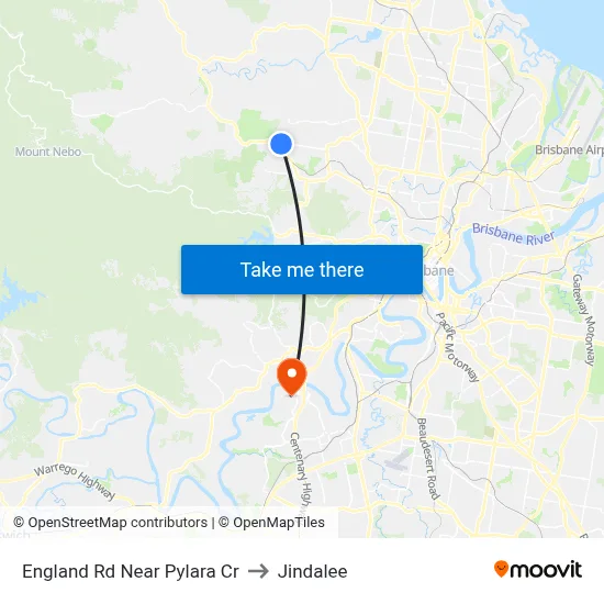 England Rd Near Pylara Cr to Jindalee map