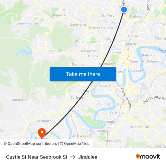 Castle St Near Seabrook St to Jindalee map