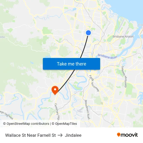 Wallace St Near Farnell St to Jindalee map