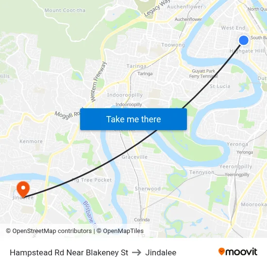 Hampstead Rd Near Blakeney St to Jindalee map