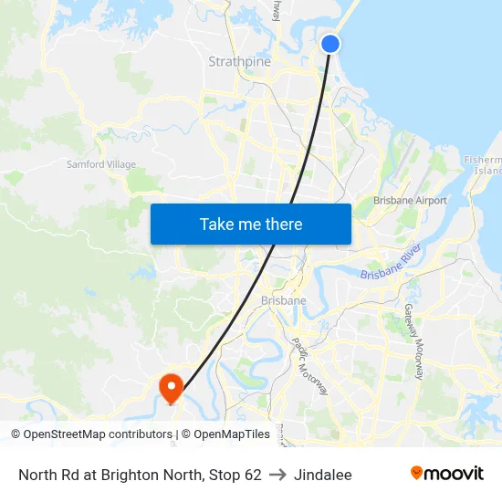North Rd at Brighton North, Stop 62 to Jindalee map