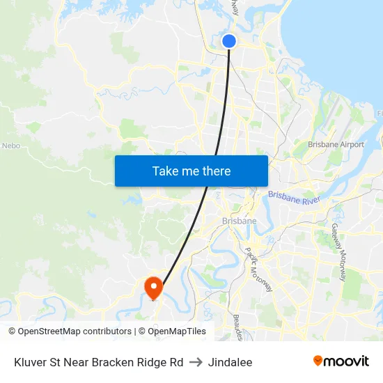 Kluver St Near Bracken Ridge Rd to Jindalee map