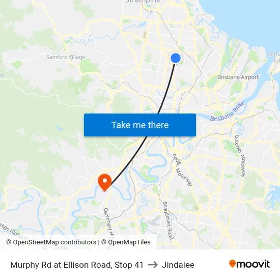 Murphy Rd at Ellison Road, Stop 41 to Jindalee map