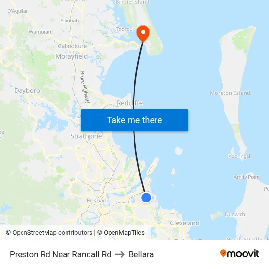 Preston Rd Near Randall Rd to Bellara map