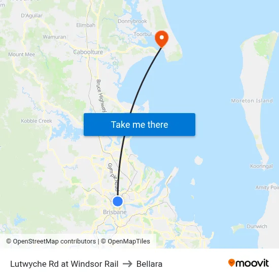 Lutwyche Rd at Windsor Rail to Bellara map