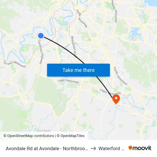 Avondale Rd at Avondale - Northbrook, Stop 60 to Waterford West map