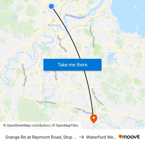 Grange Rd at Raymont Road, Stop 27 to Waterford West map