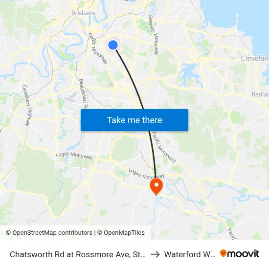Chatsworth Rd at Rossmore Ave, Stop 32 to Waterford West map
