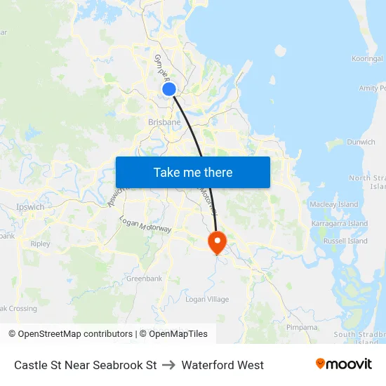 Castle St Near Seabrook St to Waterford West map