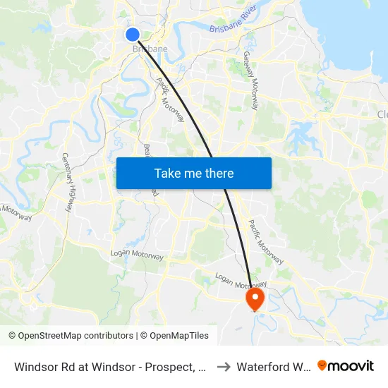 Windsor Rd at Windsor - Prospect, Stop 9 to Waterford West map