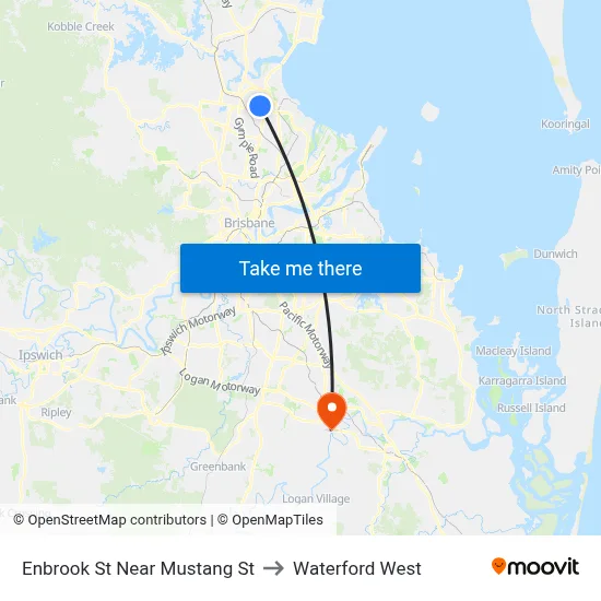 Enbrook St Near Mustang St to Waterford West map