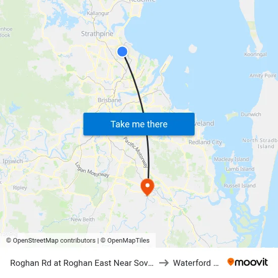 Roghan Rd at Roghan East Near Sovereign Pl to Waterford West map