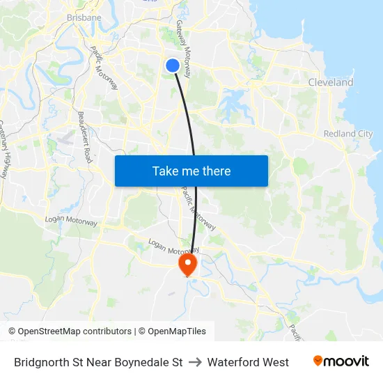 Bridgnorth St Near Boynedale St to Waterford West map