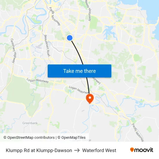 Klumpp Rd at Klumpp-Dawson to Waterford West map