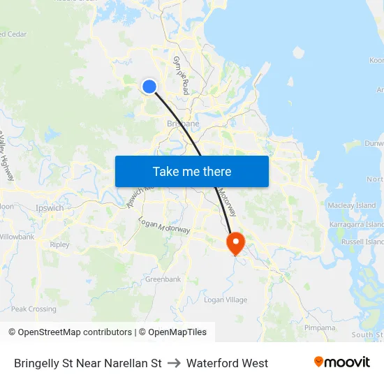 Bringelly St Near Narellan St to Waterford West map