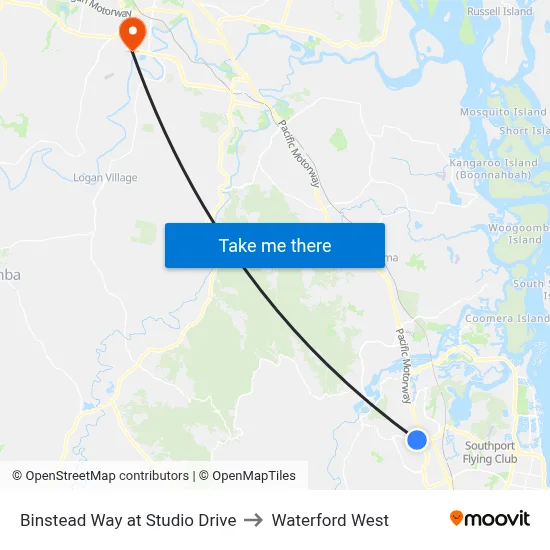 Binstead Way at Studio Drive to Waterford West map