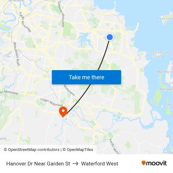 Hanover Dr Near Garden St to Waterford West map