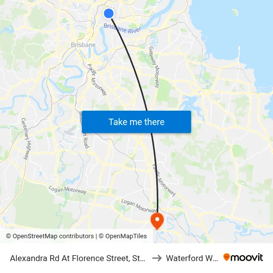 Alexandra Rd At Florence Street, Stop 29 to Waterford West map