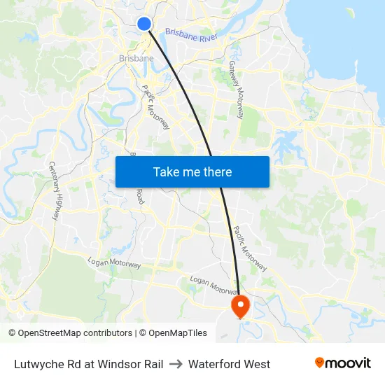 Lutwyche Rd at Windsor Rail to Waterford West map