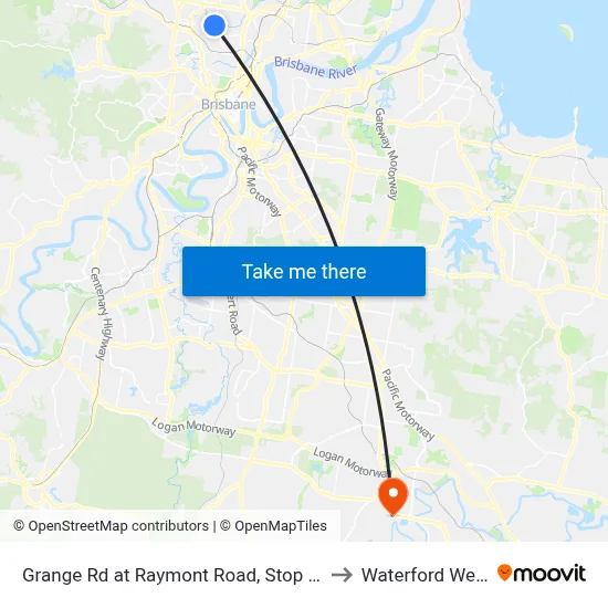 Grange Rd at Raymont Road, Stop 27 to Waterford West map