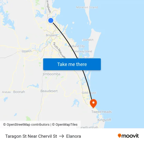Taragon St Near Chervil St to Elanora map