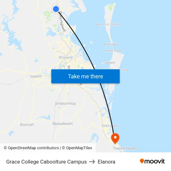Grace College Caboolture Campus to Elanora map